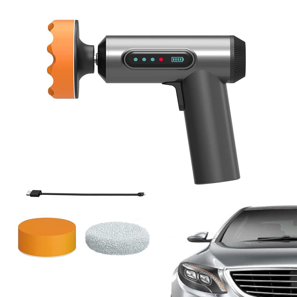 Serplex Cordless Electric Car Polish Machine 2000RPM Car Wax Polish Machine Kit with 3 Buffing Pad Car Polish Machine Kit for Polishing Serplex Cordless Electric Car Polish Machine 2000RPM Car Wax Polish Machine Kit with 3 Buffing Pad Car Polish Machine Kit for Polishing